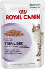 Royal Canin Sterilised для стерилизованных кошек, в соусе.