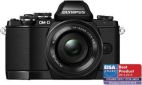 Цифровой фотоаппарат Olympus OM-D E-M10 PREMIUM KIT black