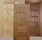 Филенчатые двери из массива сосны
