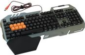 Клавиатура A4Tech Bloody B418 USB Multimedia Gamer LED Grey