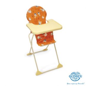 Детский стульчик для кормления нерегулируемый  "Компакт" 1401 Globex GLOBEX