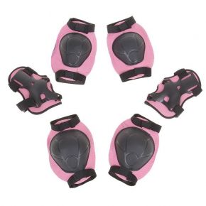 Защита роликовая OT-2015, размер М, цвет розовый