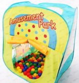 Детский игровой домик Amusement park с мячиками (100 шт)