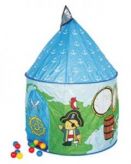 Детский игровой домик Пираты с мячиками (100 шт.) 696 для игр  на улице и дома