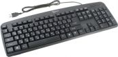 Клавиатура Gembird KB-8350-BL черная, USB, лазерная гравировка символов