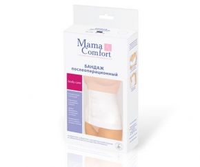 Бандаж Mama Comfort послеоперационный "Эффект" белый (1-2) Mama Comfort