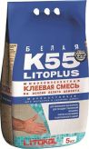 Литокол (Litokol) Клеевая смесь LitoPlus K55, 5 кг.