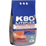 Литокол (Litokol) Клеевая смесь LitoFlex K80 ЕСО, 5 кг.